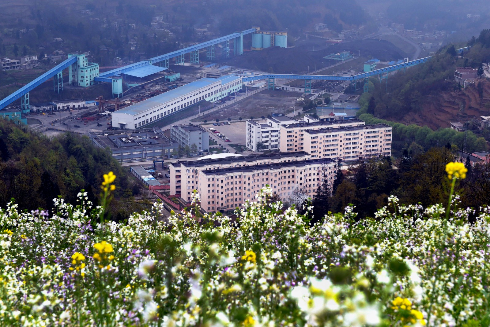 五轮山全景